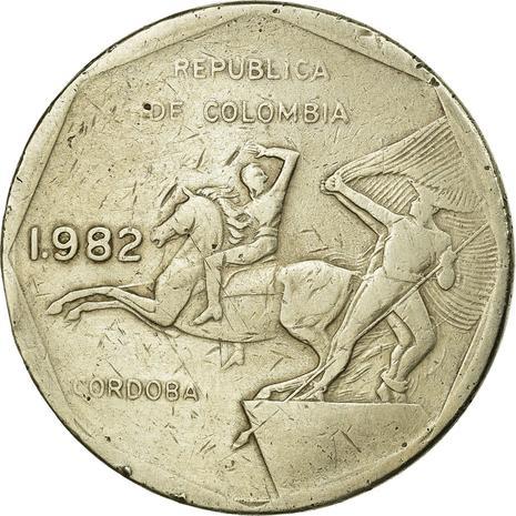 Colombia 10 Pesos | José Maria Córdoba | San Andrés Coin | 1981 - 1989