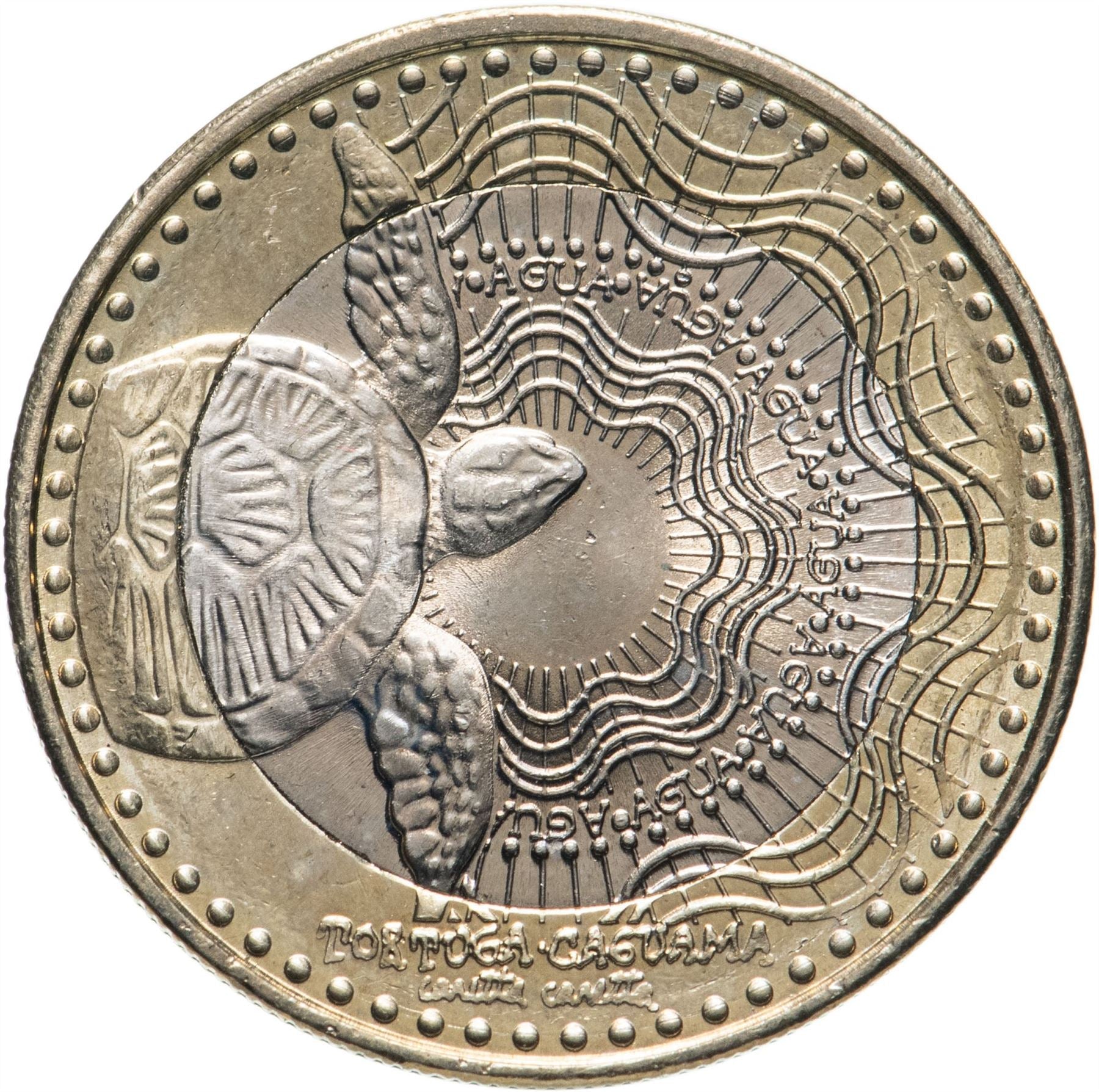 Colombia 1000 Pesos | Loggerhead turtle Coin | 2012 - 2020