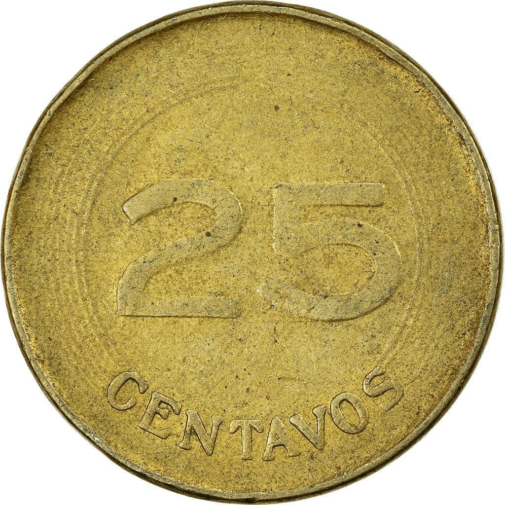 Colombia | 25 Centavos Coin |Simon Bolivar | Military Leader | Politician | Km:267 | 1979