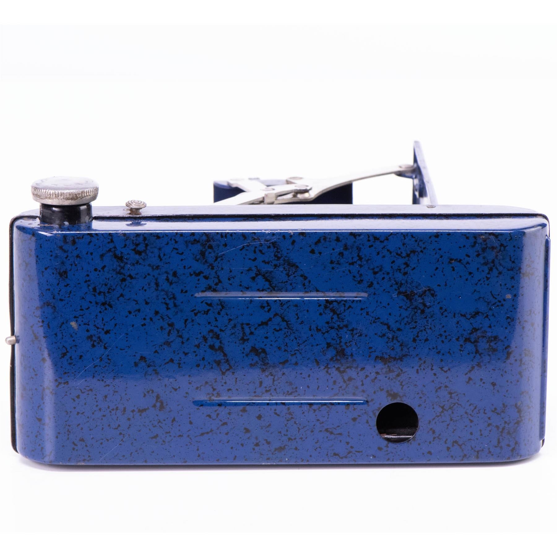 Coronet Folding Camera | England| 1933 - 1940 | Marbled Blue