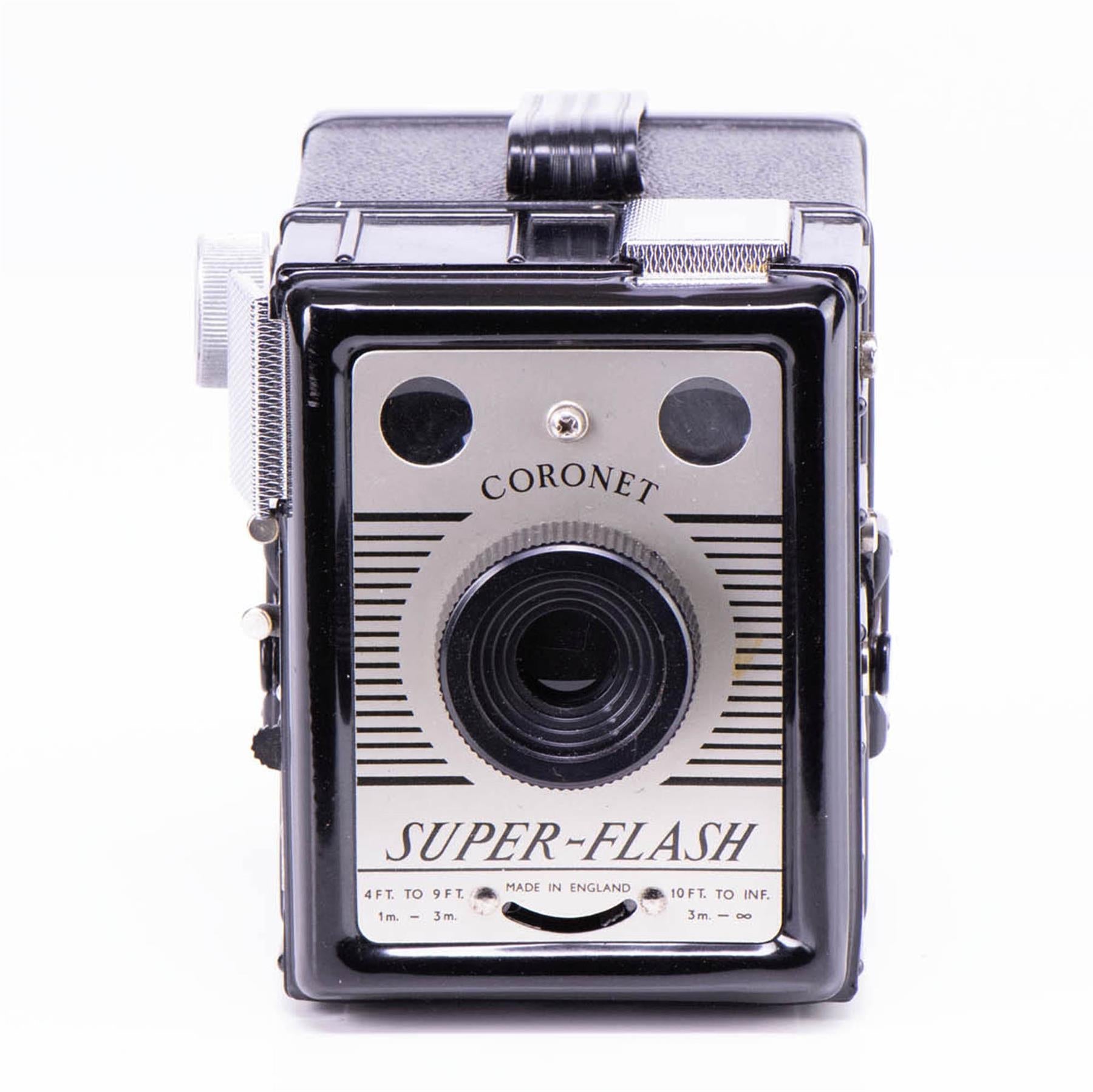 Coronet Super-Flash Camera | England | 1950 | Not working