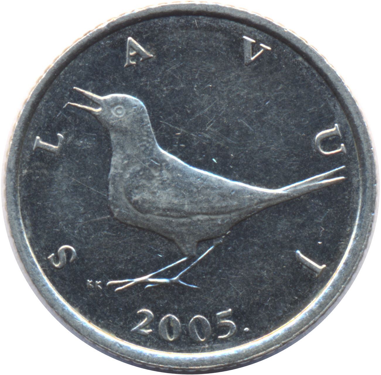 Croatia Coin Croatian 1 Kuna | Marten | Nightingale Bird | KM9.1 | 1993 - 2021