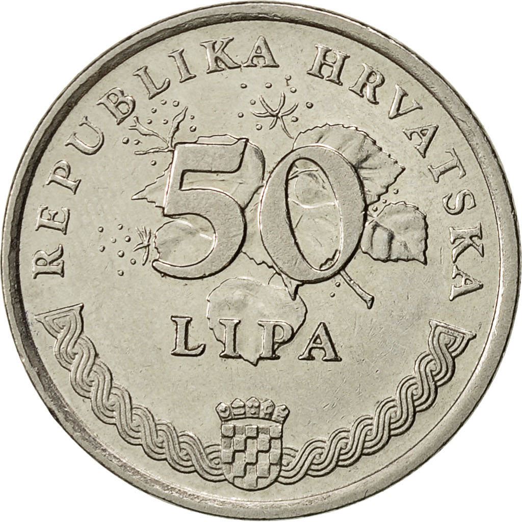 Croatia Coin Croatian 50 Lipa | Velebit Degenia | KM8 | 1993 - 2021