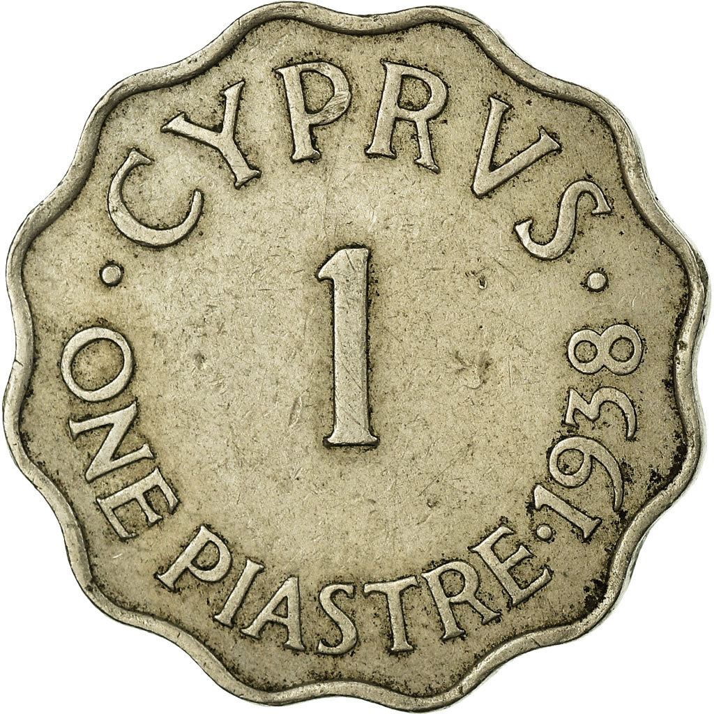 Cyprus 1 Piastre | King George VI | KM23 | 1938