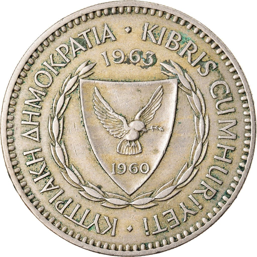 Cyprus 100 Mils Coin | Ram | KM42 | 1963 - 1982