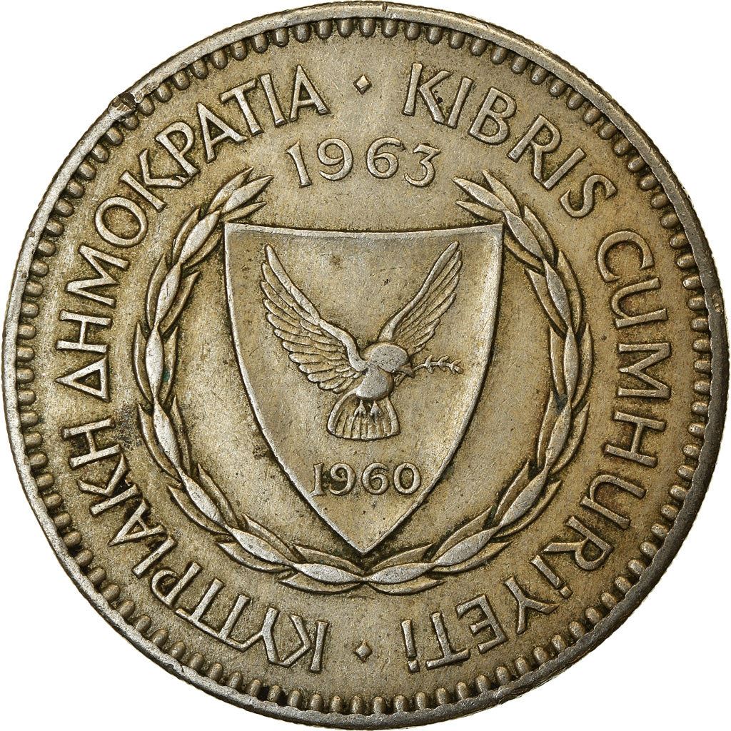 Cyprus 100 Mils Coin | Ram | KM42 | 1963 - 1982