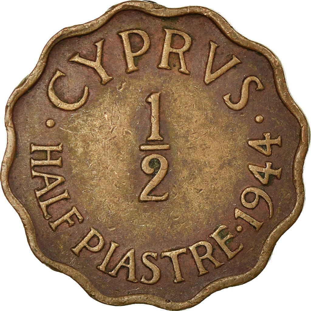 Cyprus 1/2 Piastre | King George VI | KM22a | 1942 - 1945