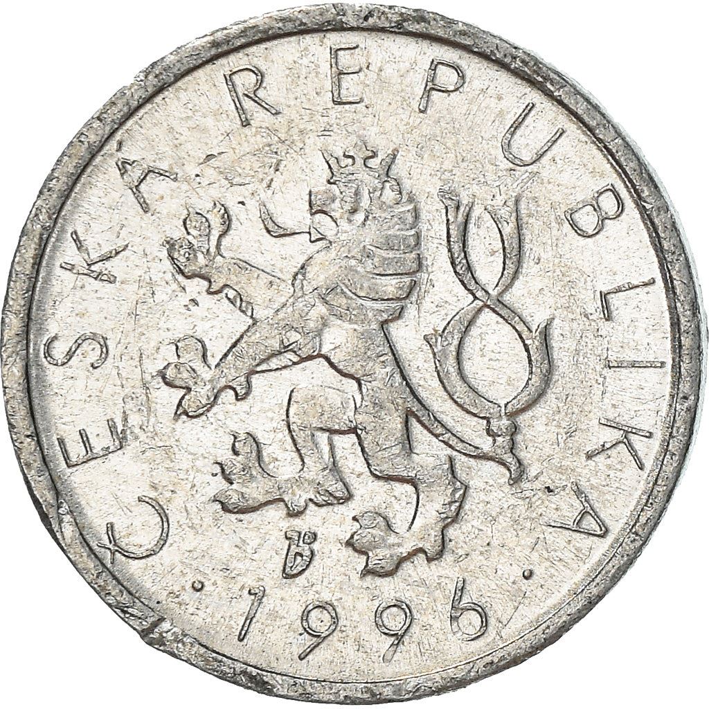 Czech Republic Coin Czech 10 Haleru | Lion | River | KM6 | 1993 - 2003