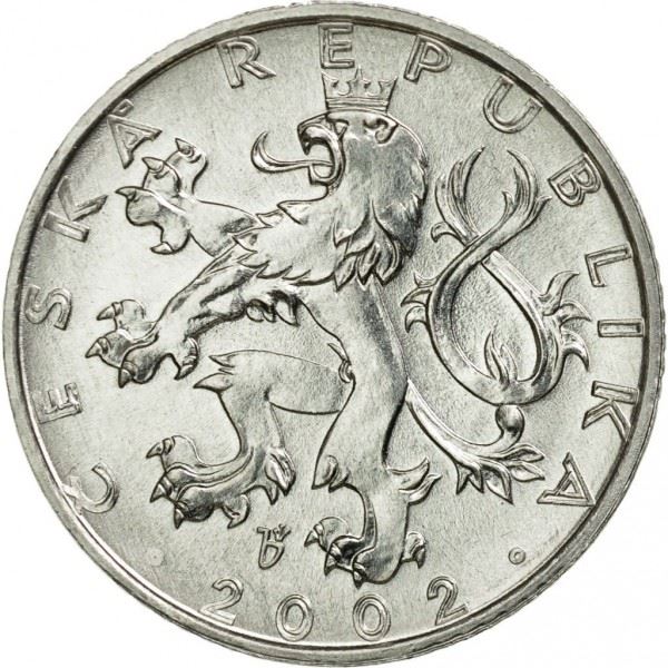 Czech Republic Coin Czech 50 Haleru | Lion | KM3 | 1993 - 2008