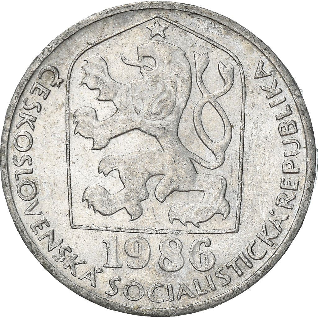 Czechoslovakia 10 Haleru Coin | Star | KM80 | 1974 - 1990