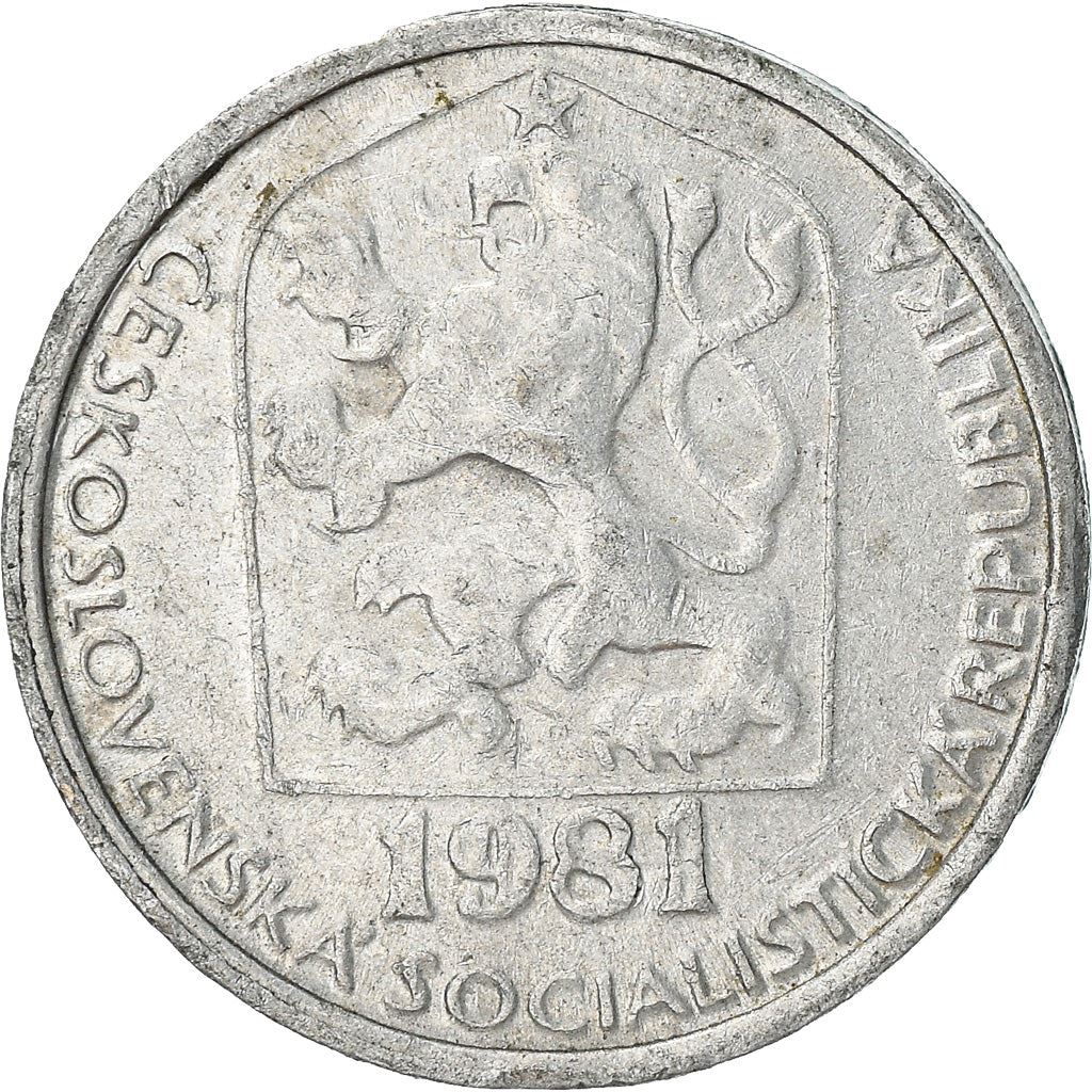 Czechoslovakia 10 Haleru Coin | Star | KM80 | 1974 - 1990