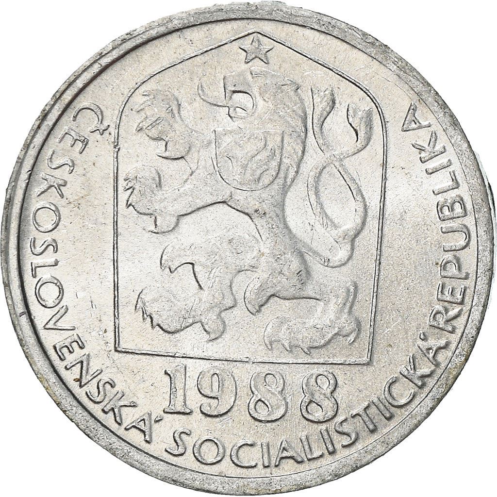 Czechoslovakia 10 Haleru Coin | Star | KM80 | 1974 - 1990