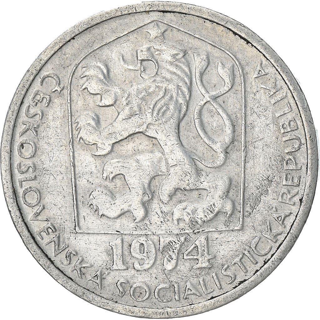 Czechoslovakia 10 Haleru Coin | Star | KM80 | 1974 - 1990