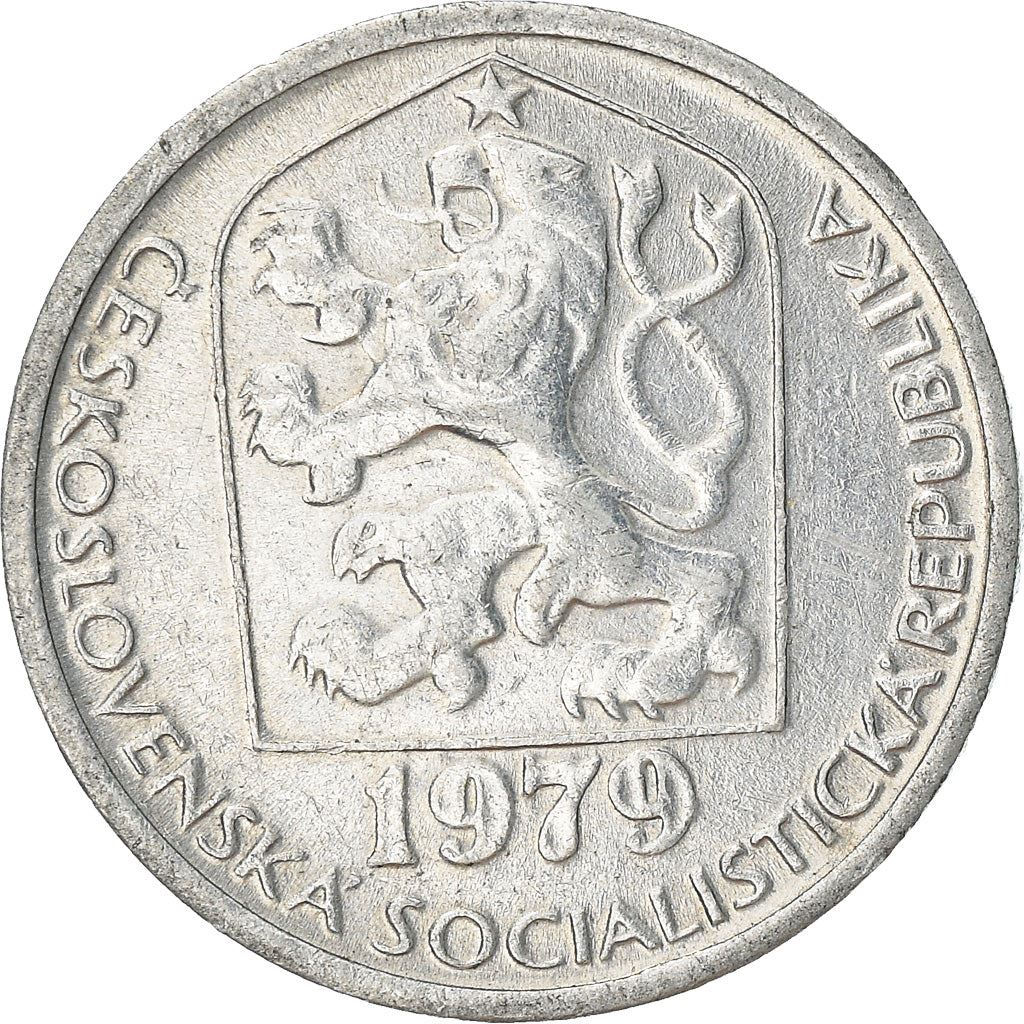 Czechoslovakia 10 Haleru Coin | Star | KM80 | 1974 - 1990