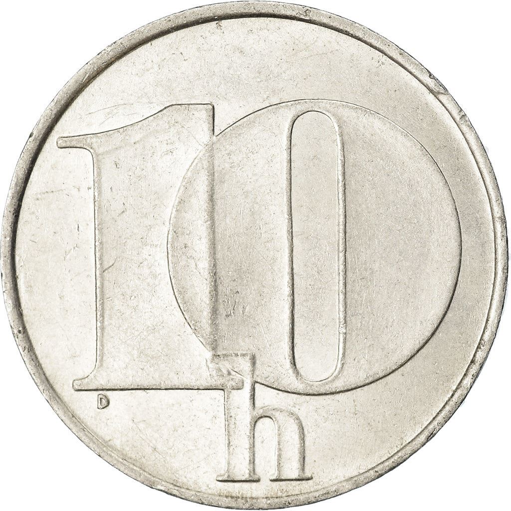 Czechoslovakia 10 Haleru / Hellers Coin | KM146 | 1991 - 1992