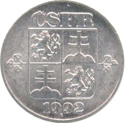 Czechoslovakia 10 Haleru / Hellers Coin | KM146 | 1991 - 1992