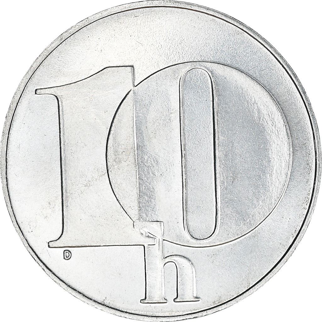 Czechoslovakia 10 Haleru / Hellers Coin | KM146 | 1991 - 1992