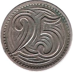 Czechoslovakia | 25 Haleru Coin | Lion | KM16 | 1932 - 1933