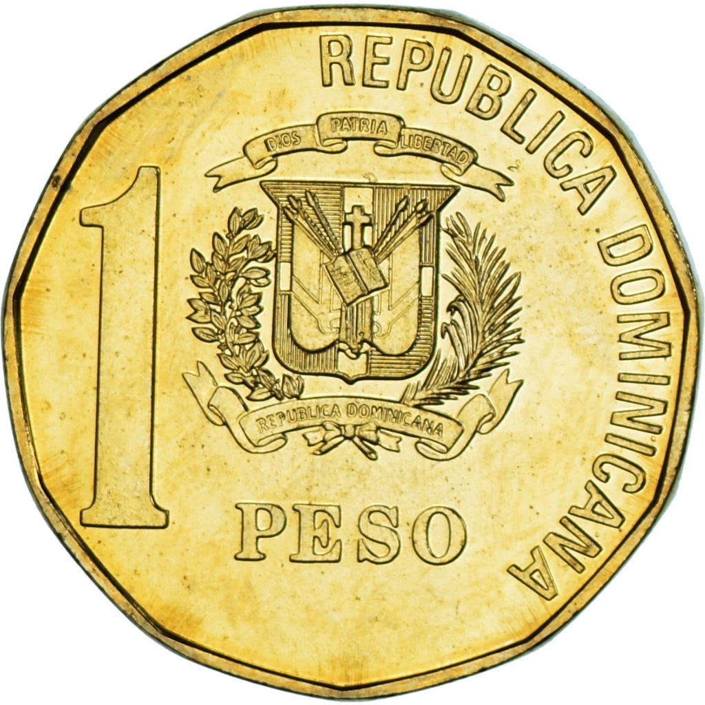 Dominican Republic | 1 Peso Coin | Juan Pablo Duarte | Km:80A | 2008 - 2016