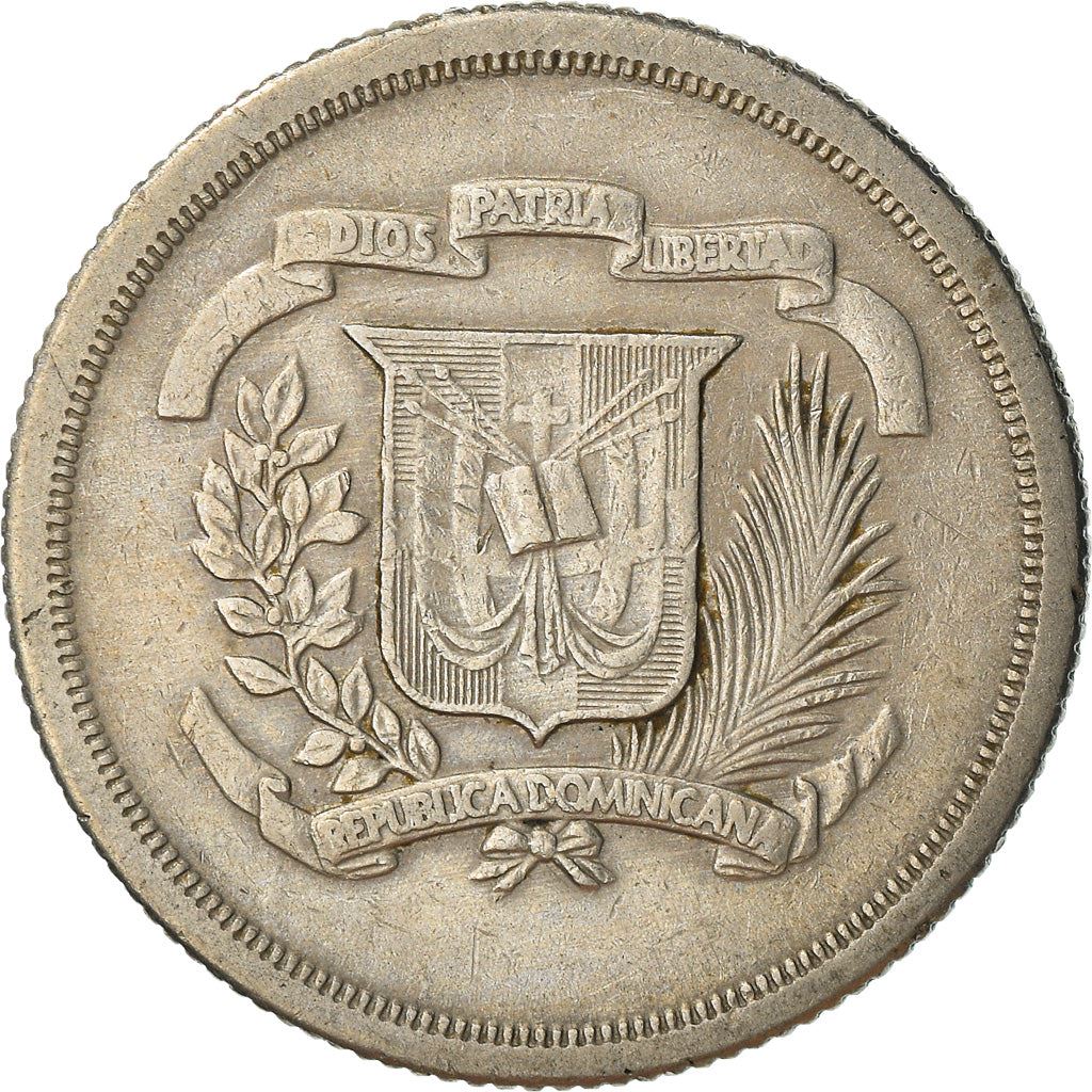 Dominican Republic 25 Centavos Coin | Juan Pablo Duarte | KM51 | 1978 - 1981