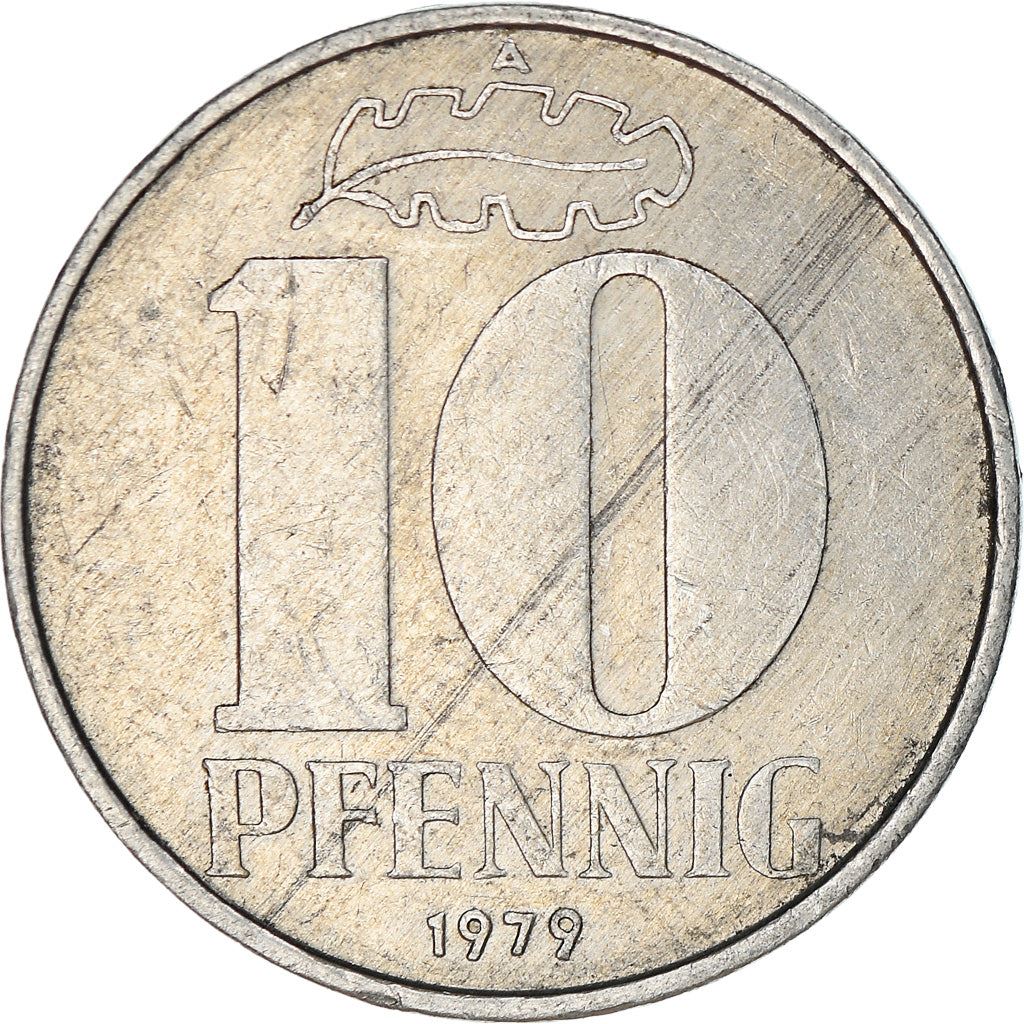 East German 10 Pfennig | Deutsche Demokratische Republik | KM10 1963 - 1990