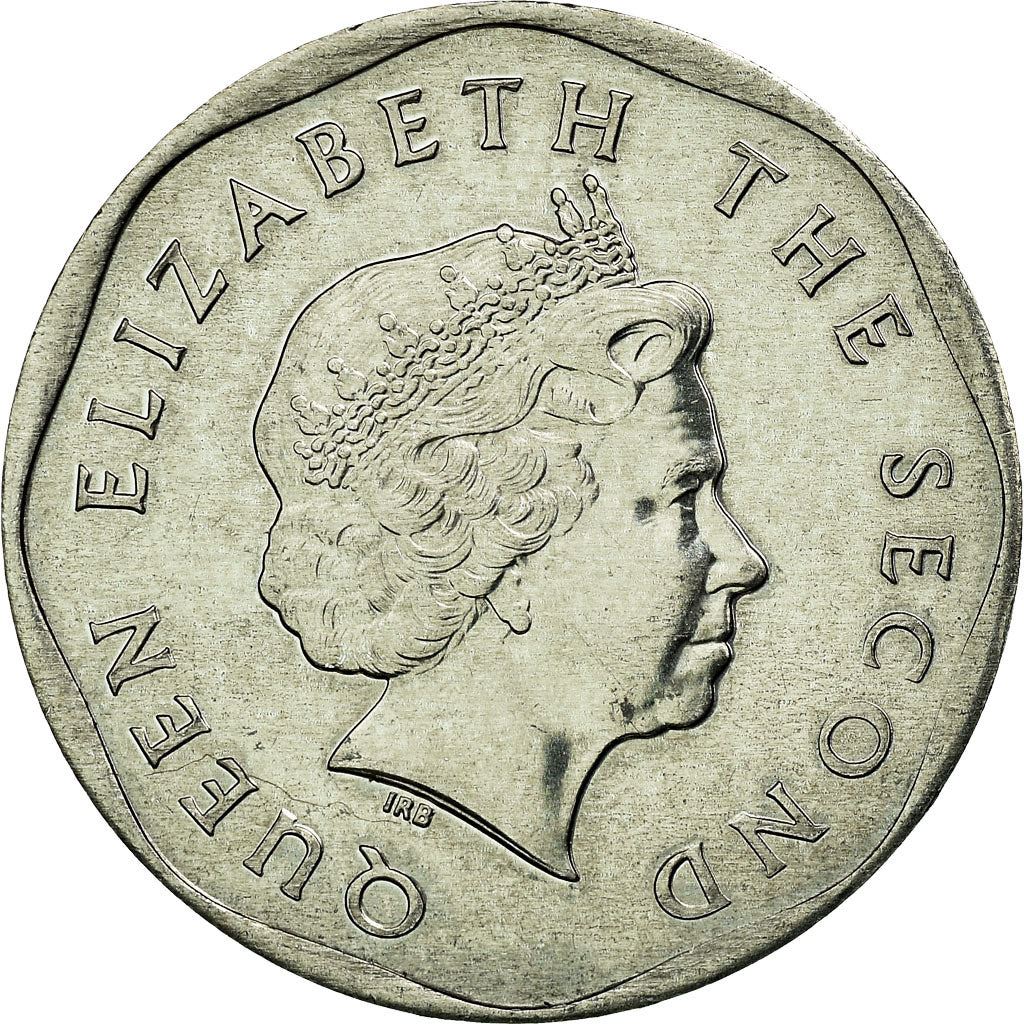 Eastern Caribbean States Coin 5 Cents | Queen Elizabeth II | Palm | KM36 | 2002 - 2019