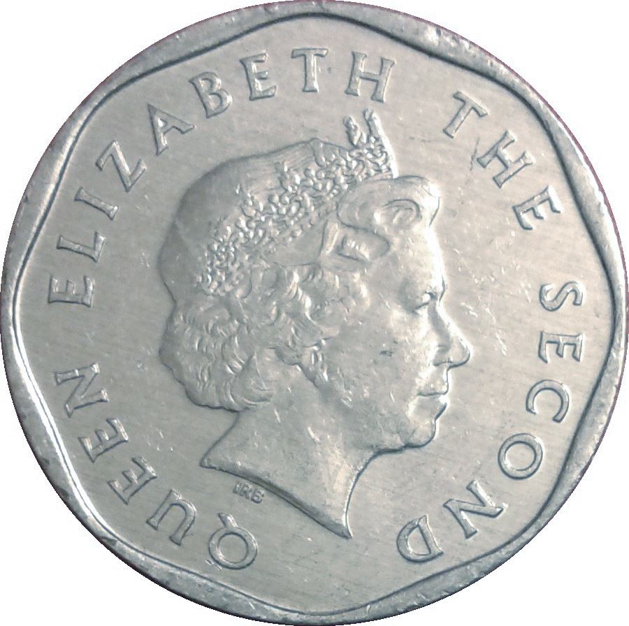 Eastern Caribbean States Coin 5 Cents | Queen Elizabeth II | Palm | KM36 | 2002 - 2019