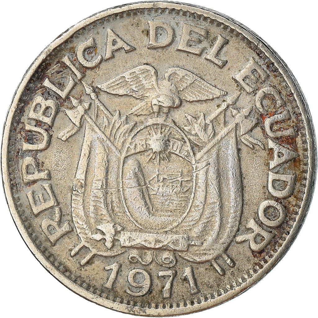 Ecuador | 20 Centavos Coin | KM77.1c | 1959 - 1972