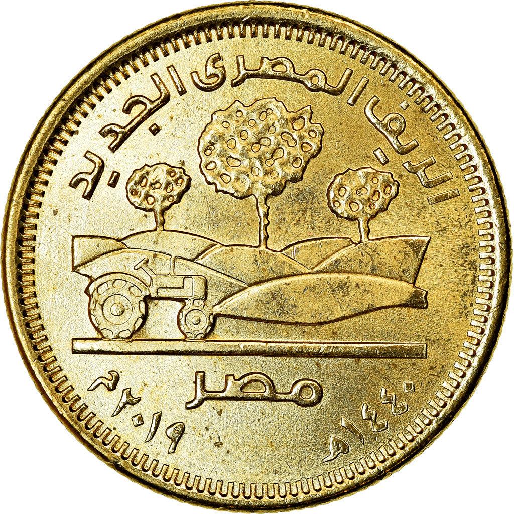 Egypt | 50 Qirsh / Piastres Coin | New Egyptian Countryside | Km:1034 | 2019