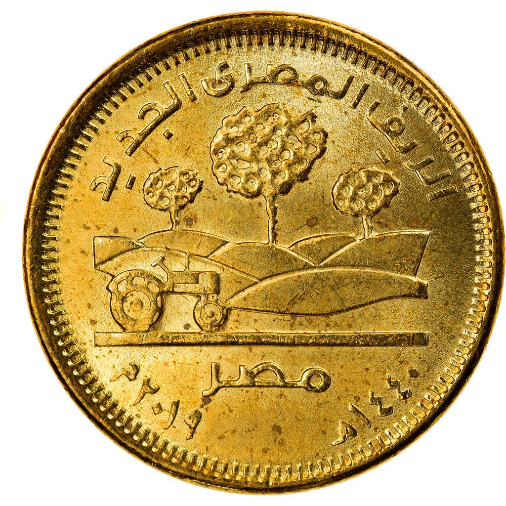 Egypt | 50 Qirsh / Piastres Coin | New Egyptian Countryside | Km:1034 | 2019