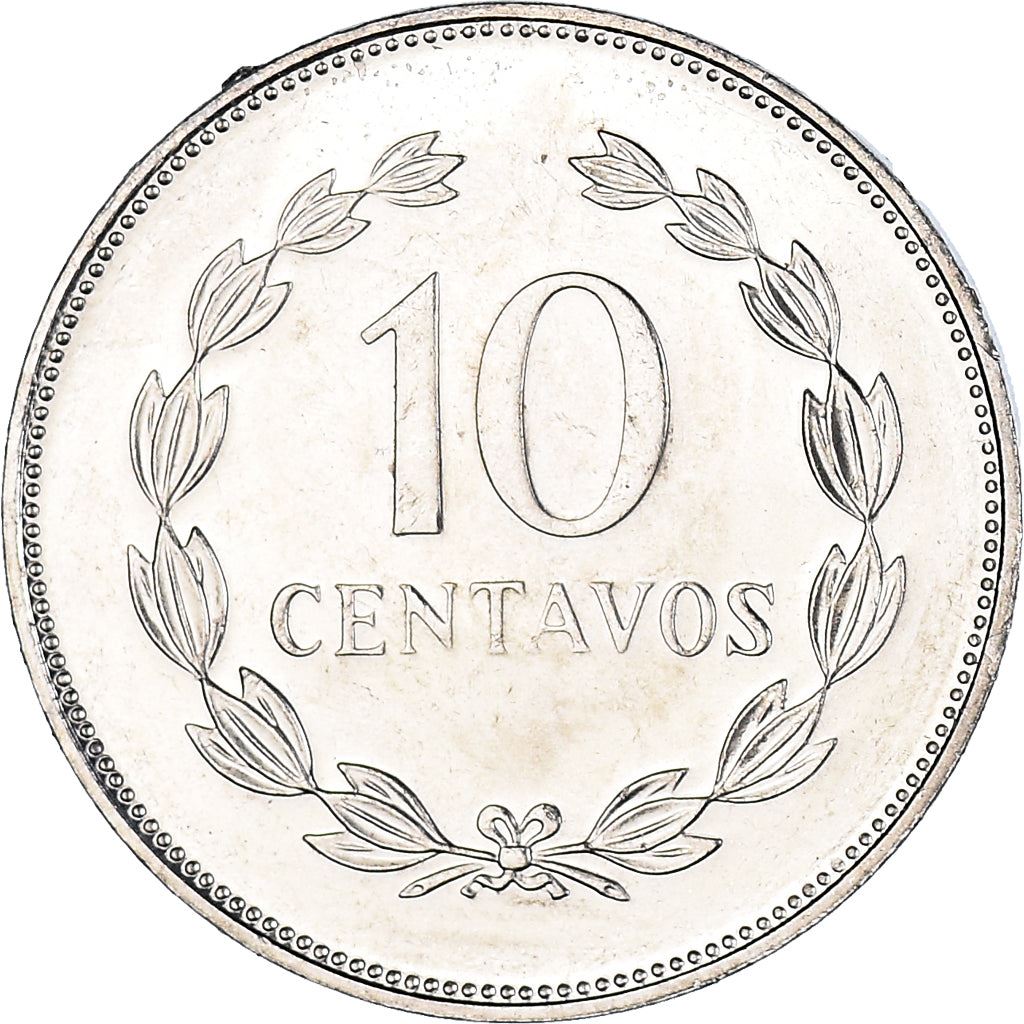 El Salvador Coin Salvadoran 10 Centavos | President Francisco Morazan | KM155b | 1995 - 1999