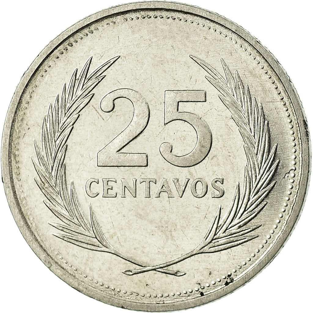 El Salvador Coin Salvadoran 25 Centavos | Jose Matias Delgado | KM157 | 1988 - 1999