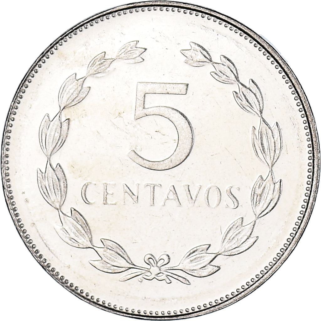 El Salvador Coin Salvadoran 5 Centavos | President Francisco Morazan | KM154b | 1992 - 1999