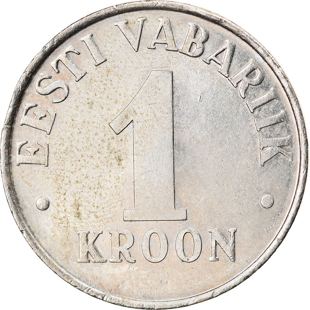 Estonia Coin Estonian 1 Kroon | Lions | KM28 | 1992 - 1995