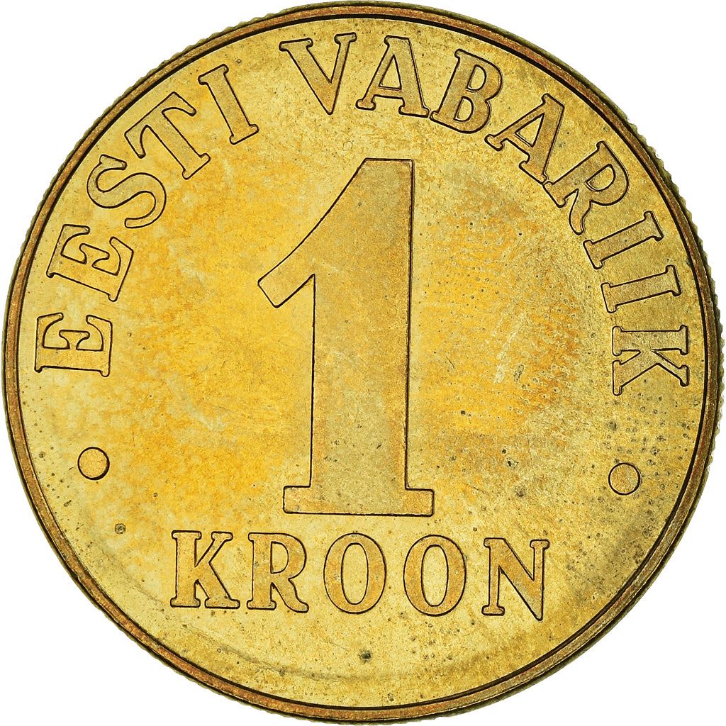 Estonia Coin Estonian 1 Kroon | Lions | KM35 | 1998 - 2006