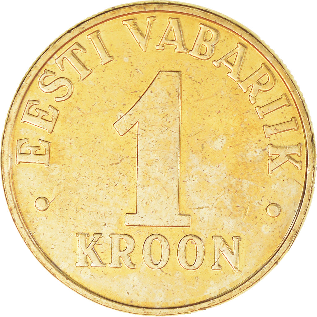 Estonia Coin Estonian 1 Kroon | Lions | KM35 | 1998 - 2006