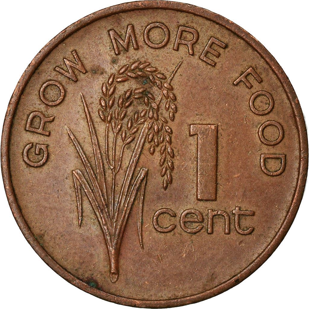 Fiji | 1 Cent Coin | FAO | Km:39 | 1977 - 1982