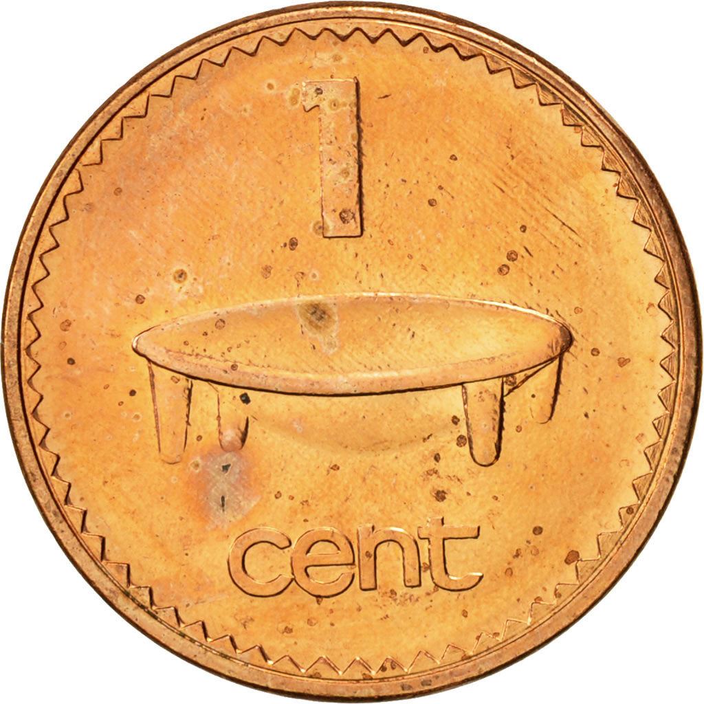 Fiji | 1 Cent Coin | Tanoa | Km:49A | 1990 - 2001