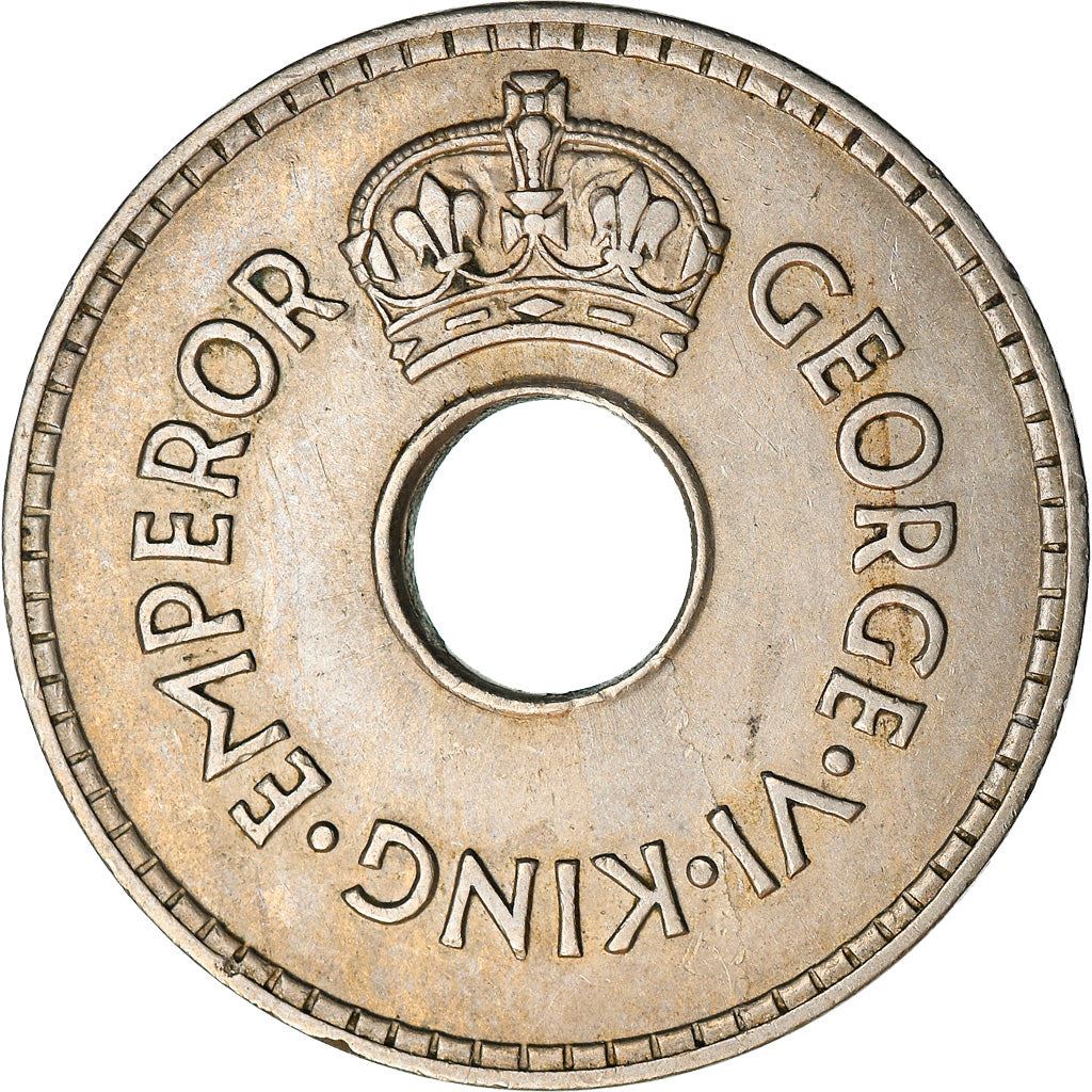 Fiji | 1 Penny Coin | George VI | KM7 | 1937 - 1945