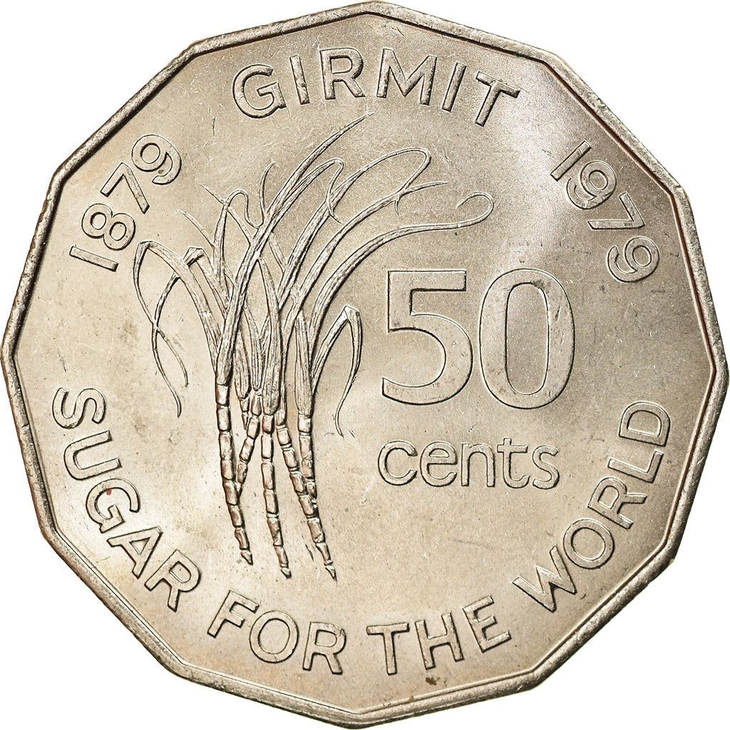 Fiji | 50 Cents Coin | FAO | KM:44 | 1979