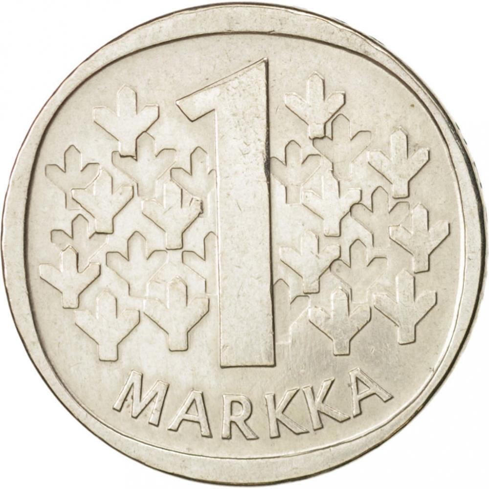 Finland 1 Markka Coin | Silver | Suomi | Heraldic Lion | 1964 - 1968