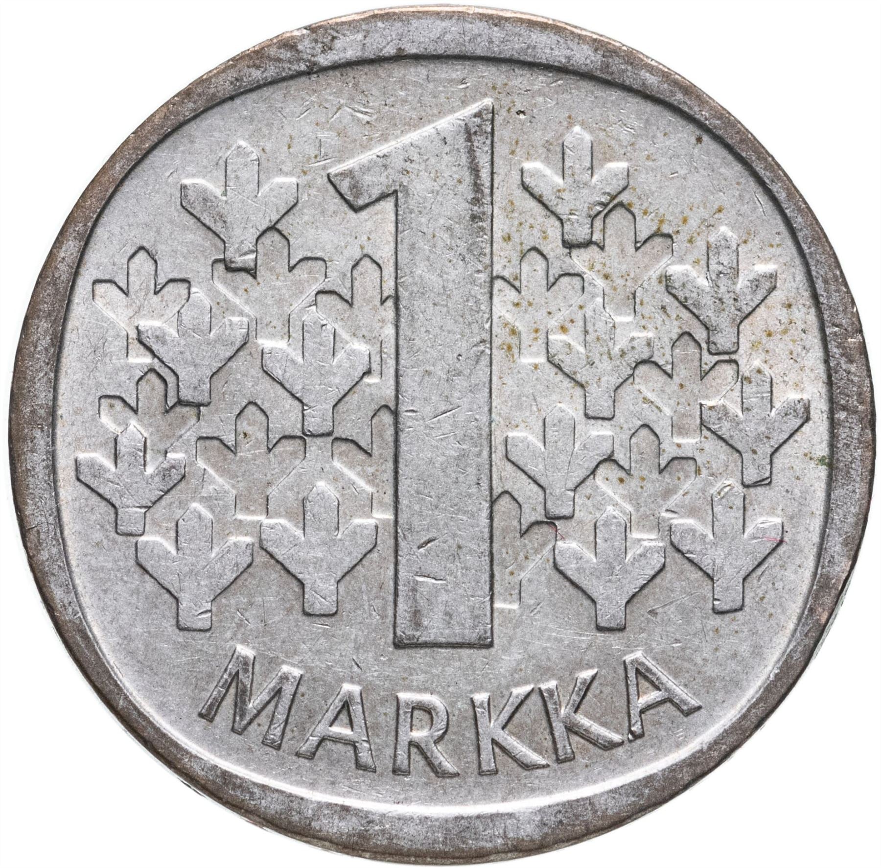 Finland 1 Markka Coin | Silver | Suomi | Heraldic Lion | 1964 - 1968