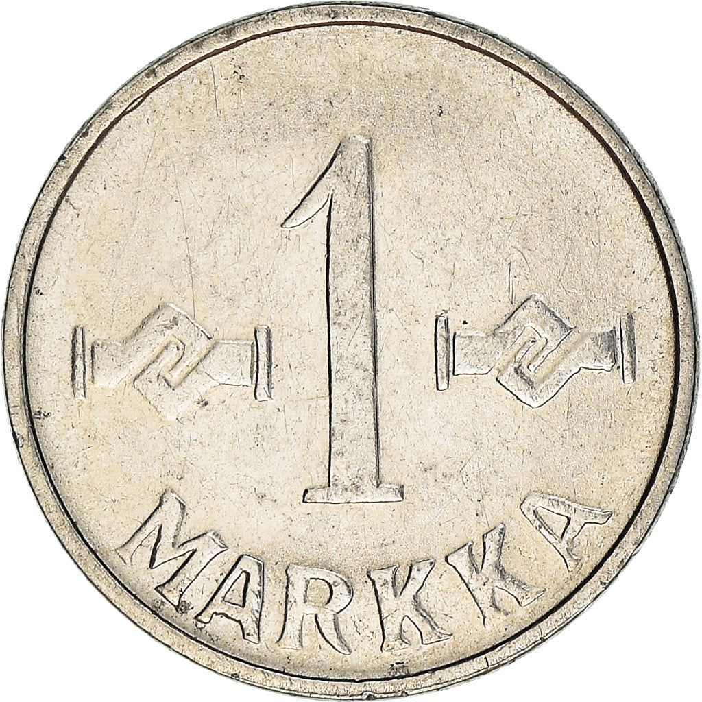 Finland Coin Finnish 1 Markka | Saint Hannes Cross | KM36a | 1953 - 1962