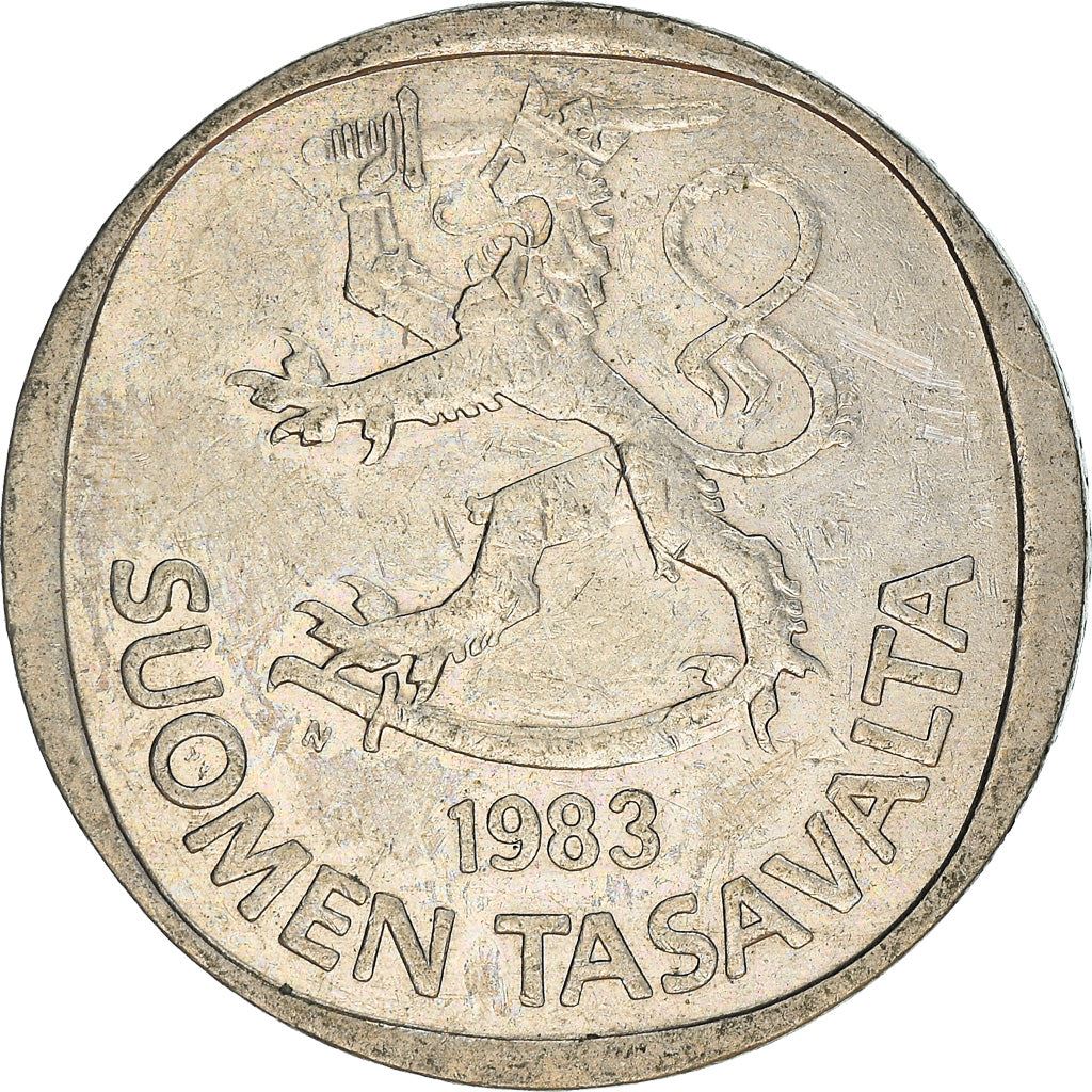 Finland Coin Finnish 1 Markka | Tree | KM49a | 1969 - 1993