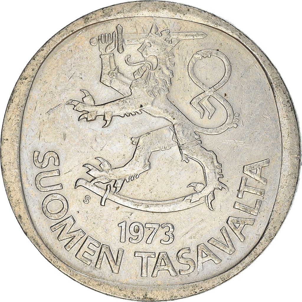 Finland Coin Finnish 1 Markka | Tree | KM49a | 1969 - 1993