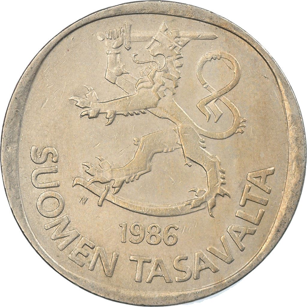 Finland Coin Finnish 1 Markka | Tree | KM49a | 1969 - 1993