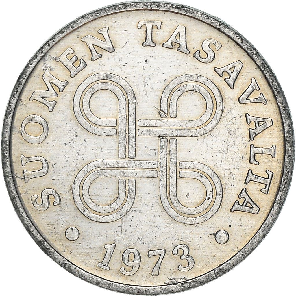 Finland Coin Finnish 1 Penni | Saint Hannes Cross | KM44a | 1969 - 1979