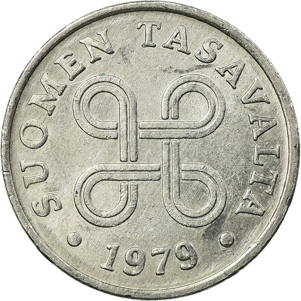 Finland Coin Finnish 1 Penni | Saint Hannes Cross | KM44a | 1969 - 1979