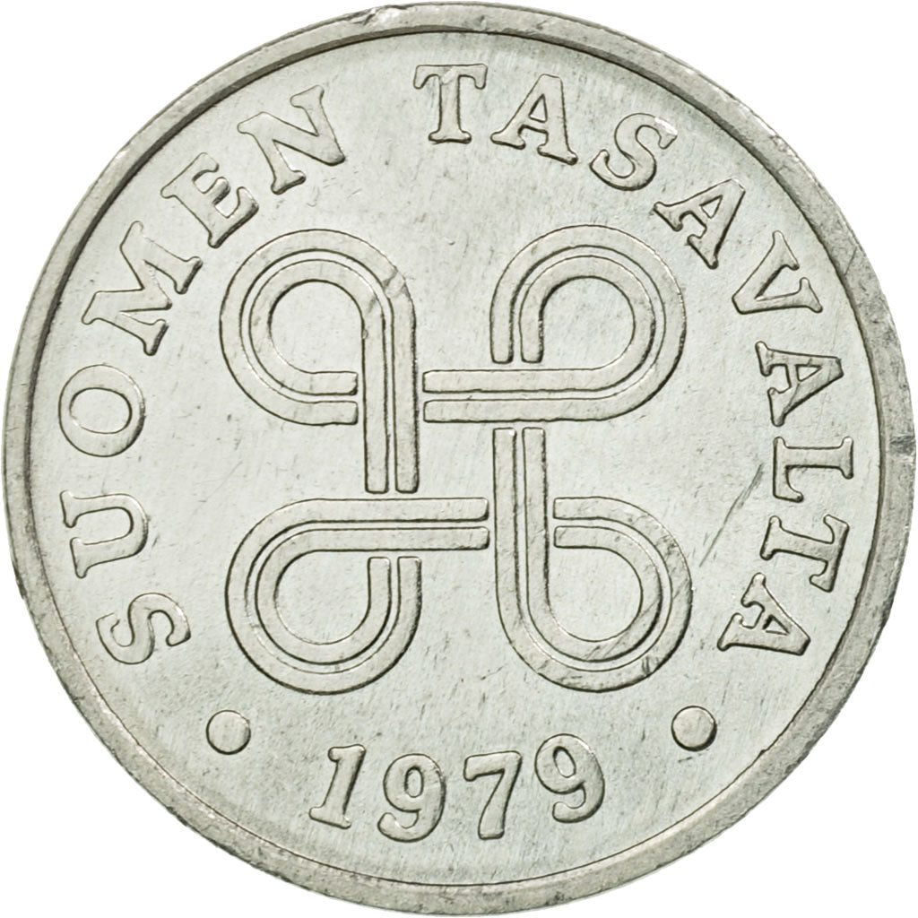 Finland Coin Finnish 1 Penni | Saint Hannes Cross | KM44a | 1969 - 1979