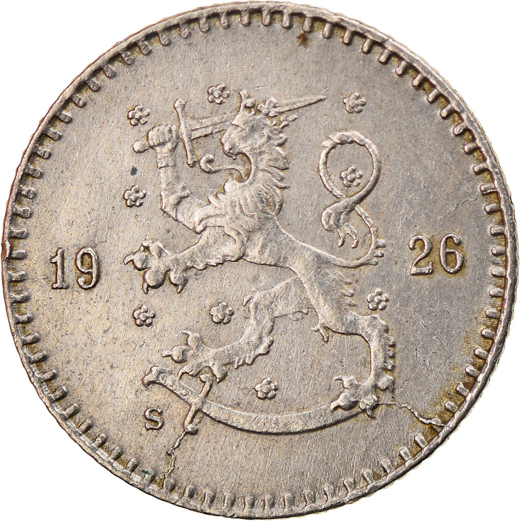 Finland Coin Finnish 25 Pennia | Grain Sprig | KM25 | 1921 - 1940